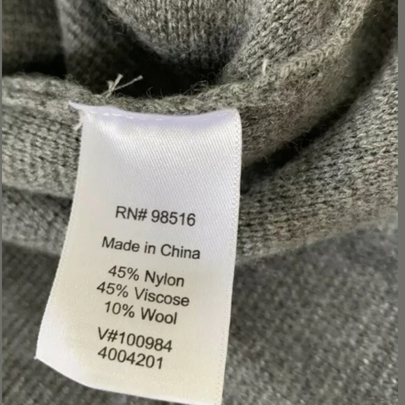 Coldwater Creek Cowl Neck Sweater Dress Small 6/8 - Picture 4 of 5